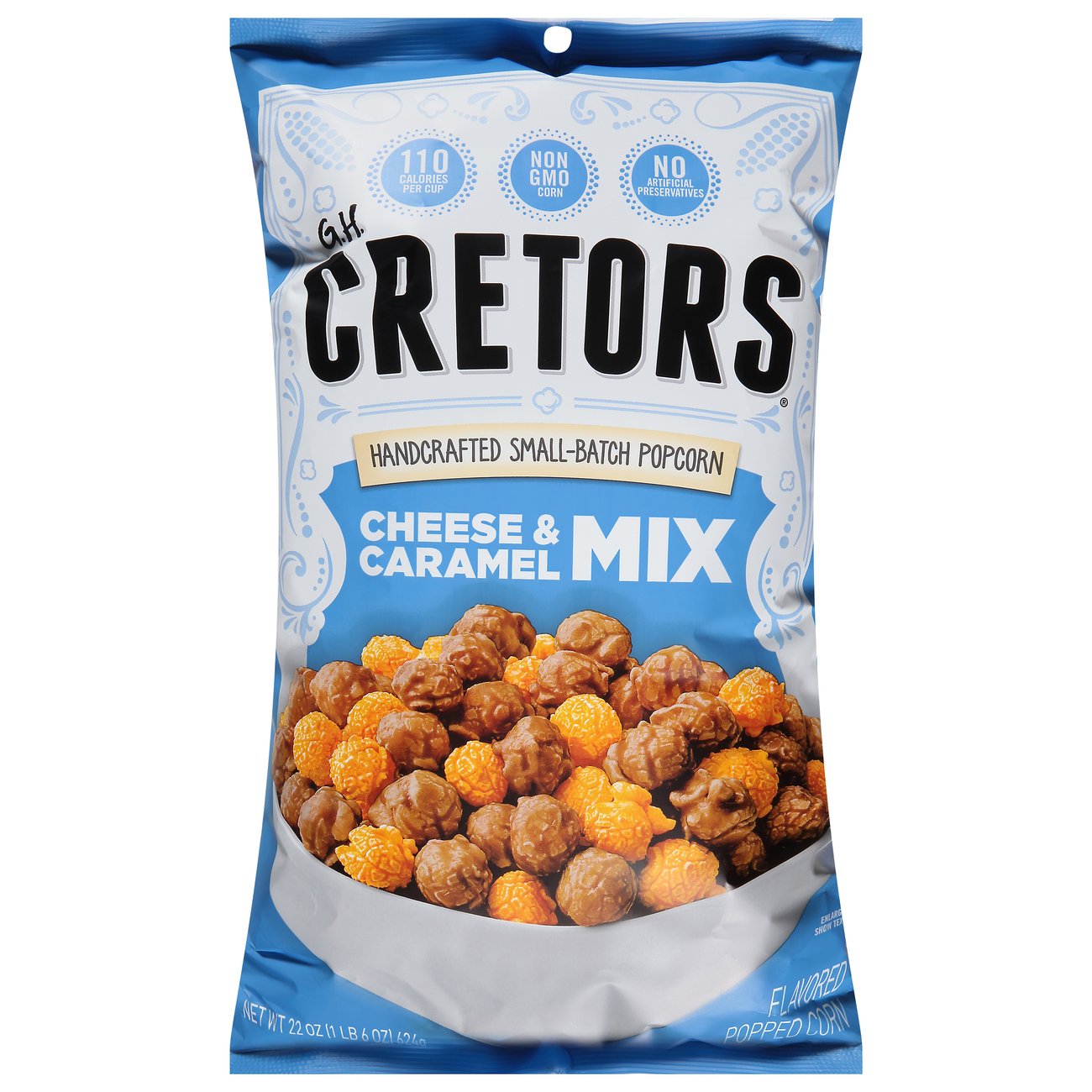 Cretors Cheese and Caramel Popcorn Mix Shop Popcorn at HEB