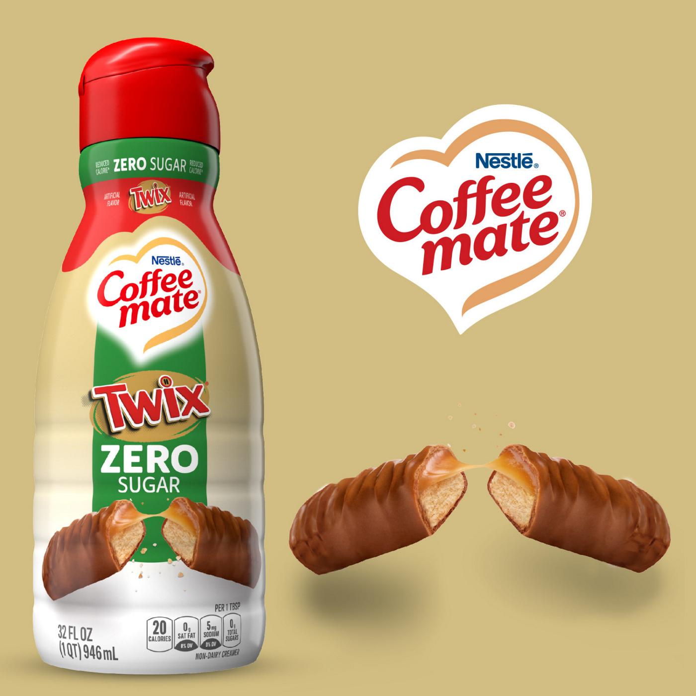 Nestle Coffee Mate Zero Sugar Liquid Coffee Creamer - Twix ; image 6 of 7