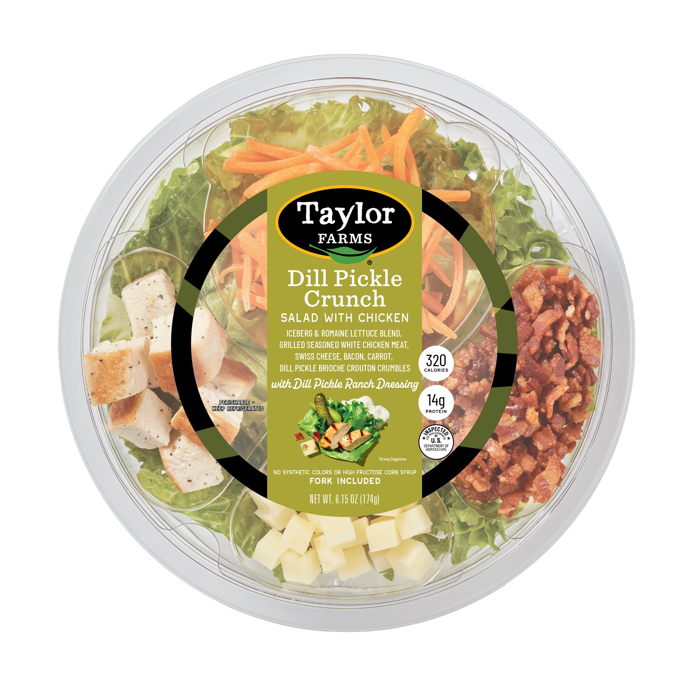Taylor Farms Salad Bowl Dill Pickle Crunch Shop Salads at HEB
