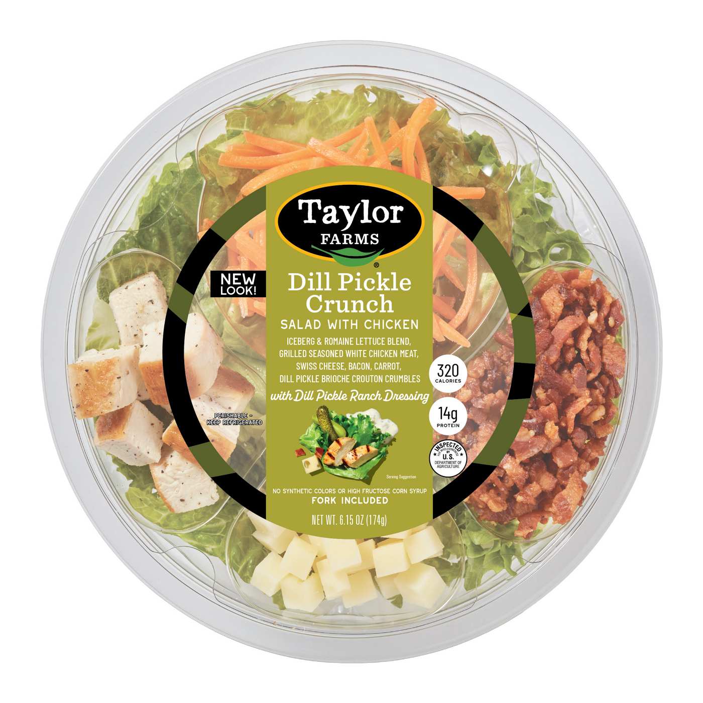 Taylor Farms Dill Pickle Crunch Salad Bowl; image 1 of 6