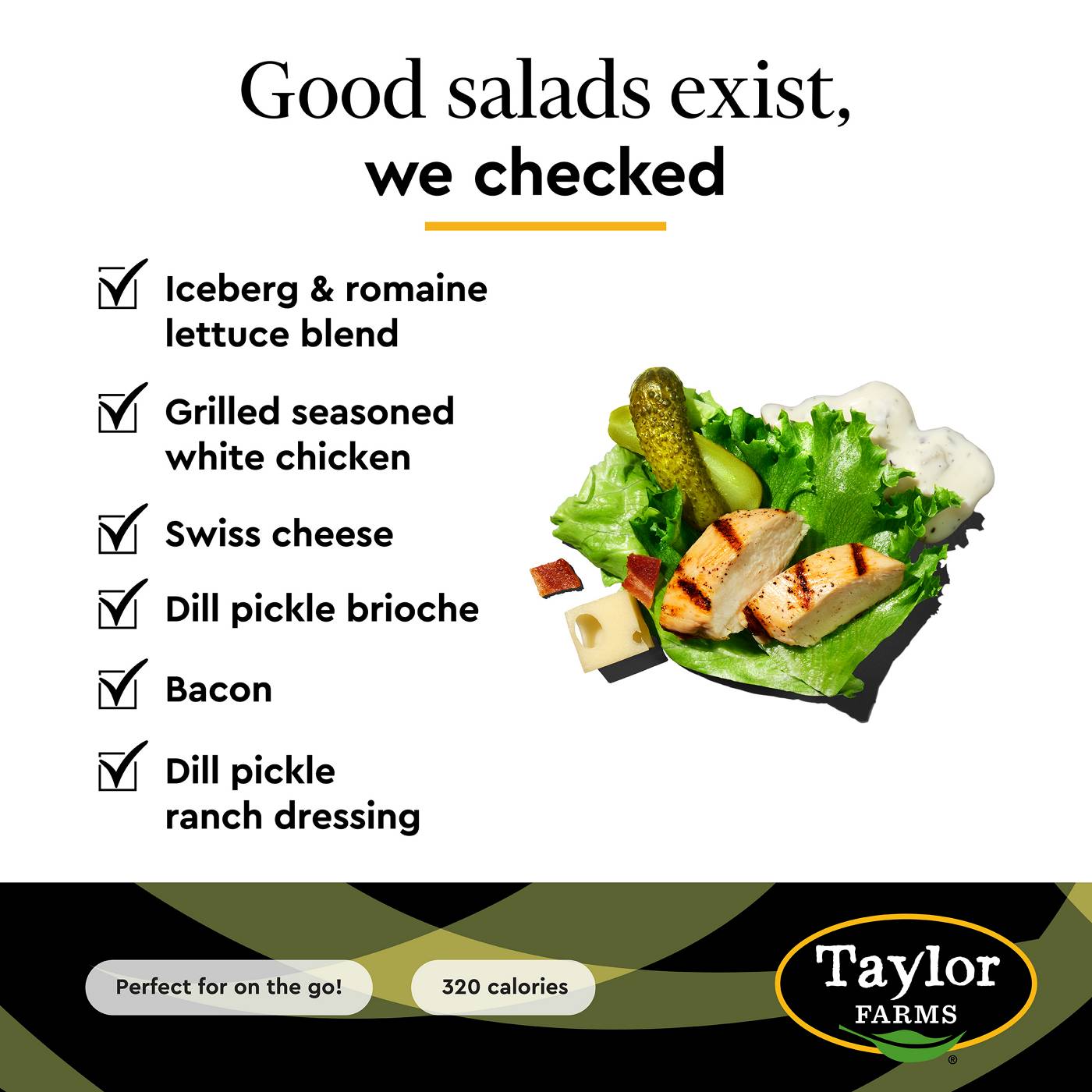 Taylor Farms Dill Pickle Crunch Salad Bowl; image 5 of 6