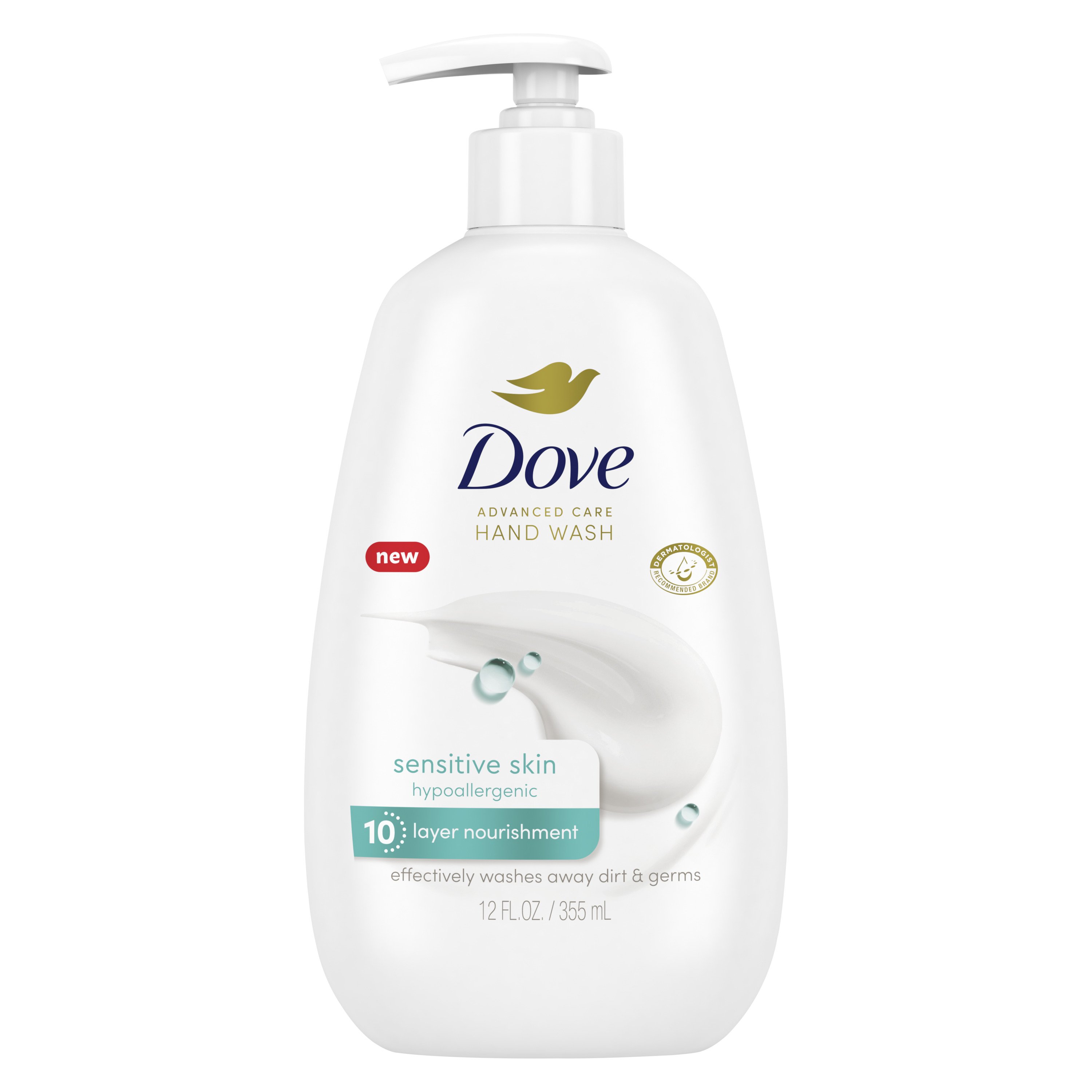 Dove Advanced Care Sensitive Skin Hand Wash Shop Bath & Skin Care at