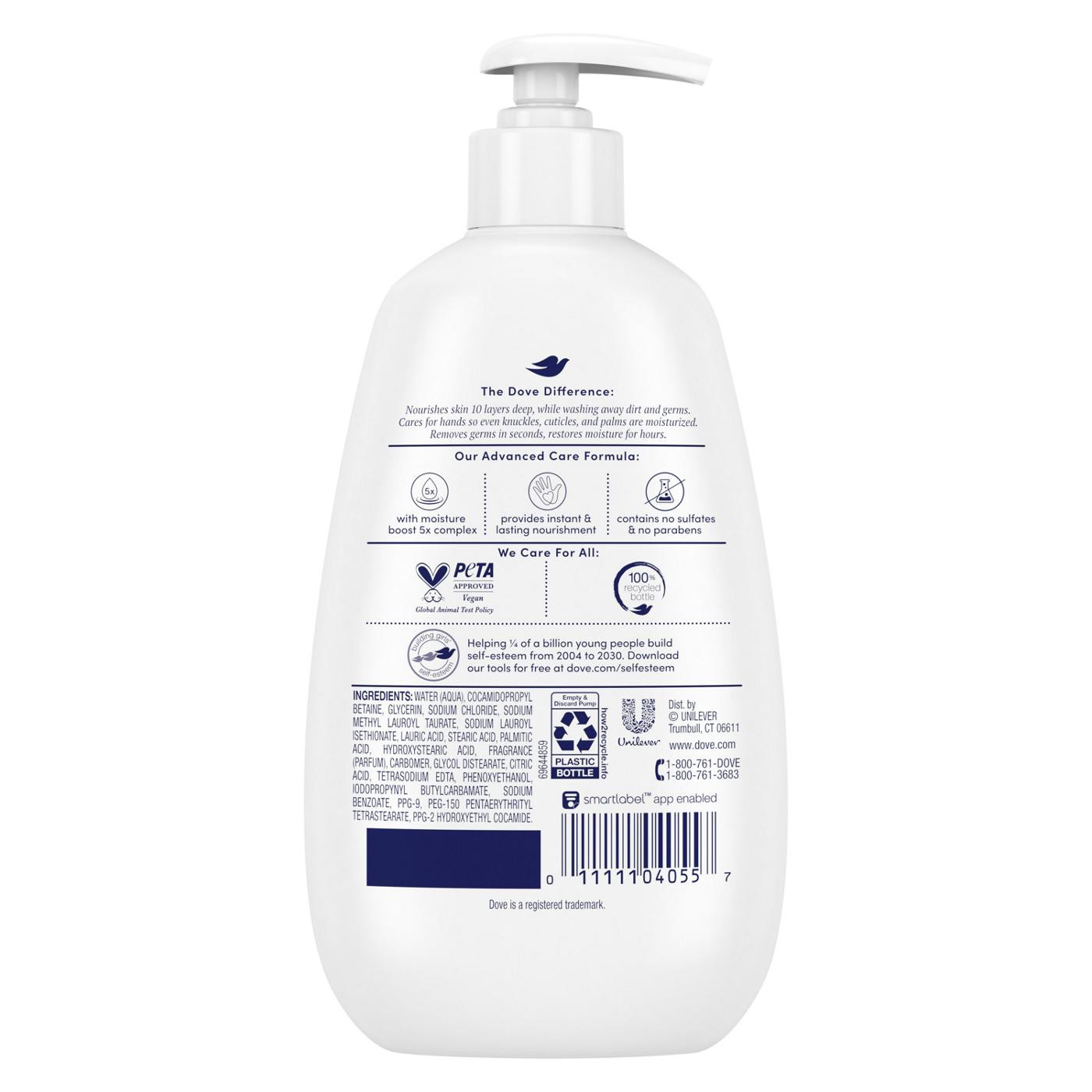 Dove Advanced Care Sensitive Skin Hand Wash; image 6 of 9