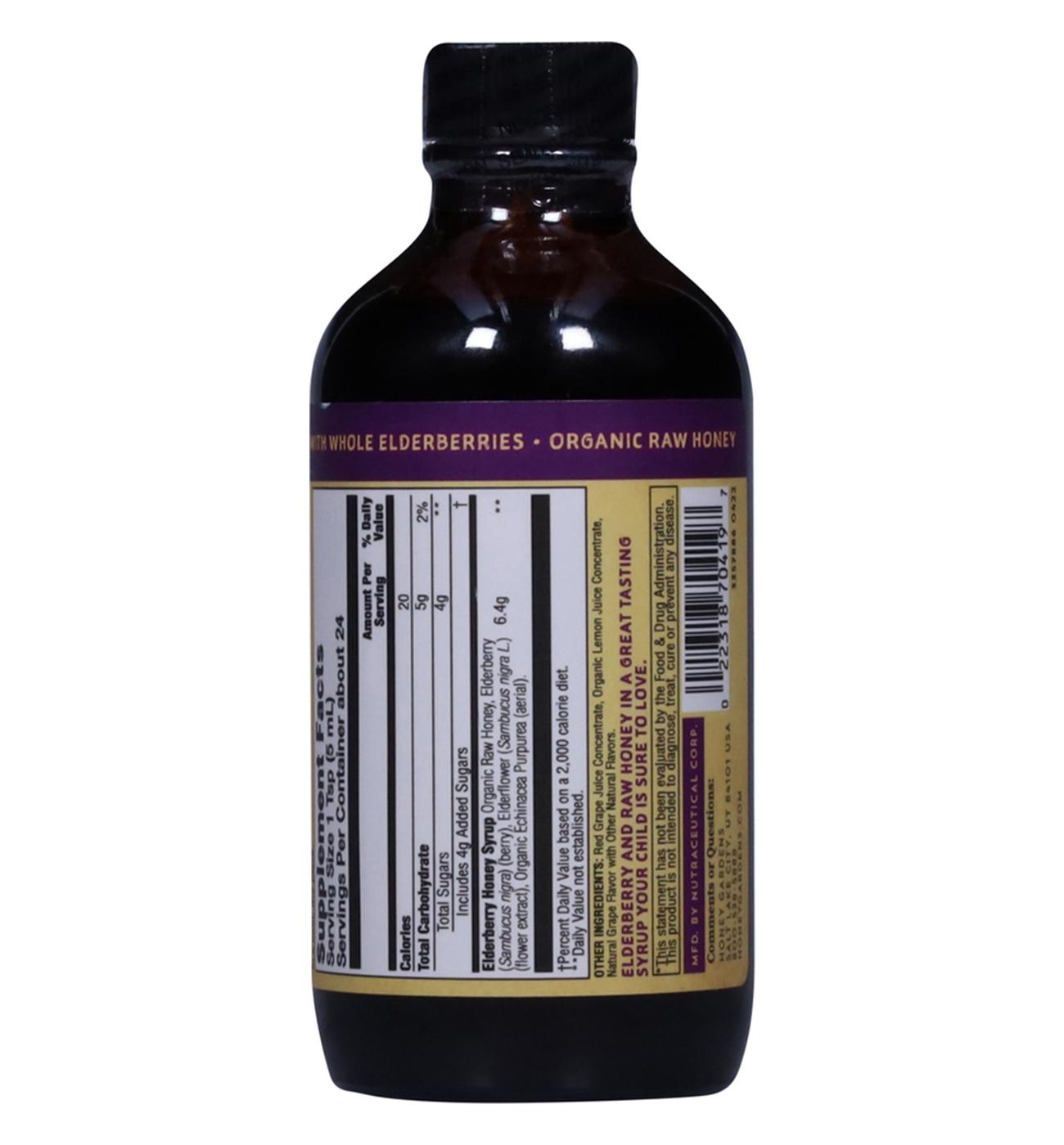 Honey Gardens Kids' Wellness Syrup - Elderberry & Honey; image 3 of 5