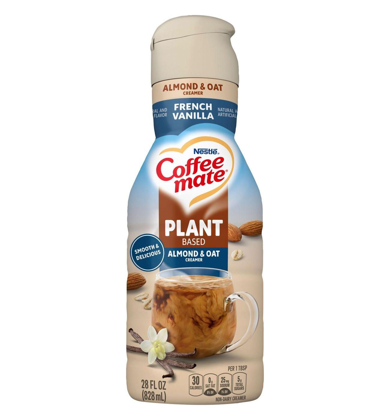 Nestle Coffee Mate Plant Based Almond & Oat Vanilla Liquid Coffee