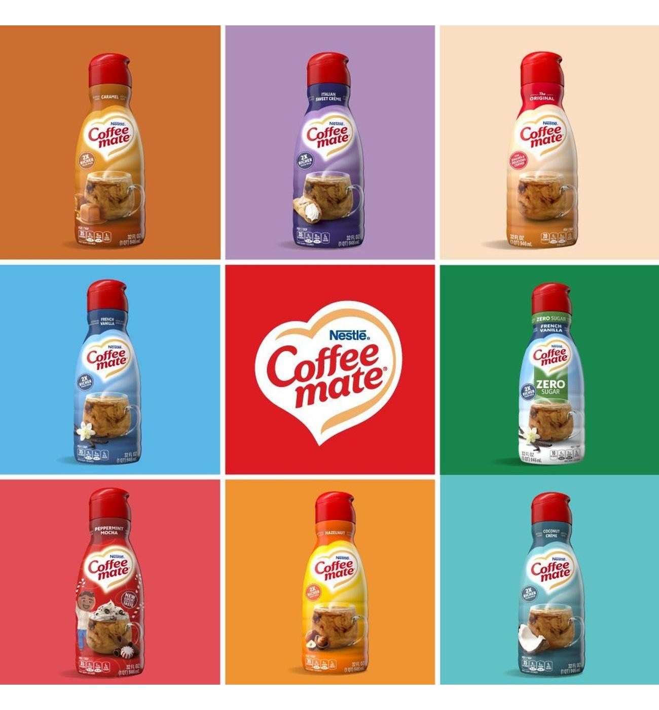 Nestle Coffee Mate Plant Based Almond & Oat Vanilla Liquid Coffee