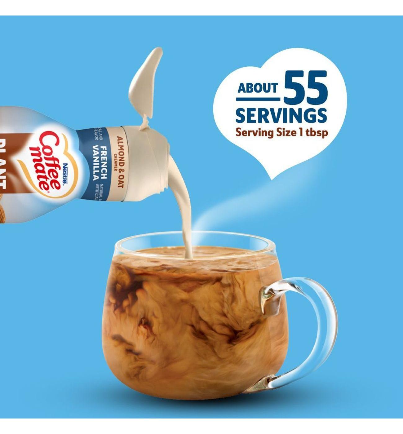 Nestle Coffee Mate Plant Based Almond & Oat Vanilla Liquid Coffee