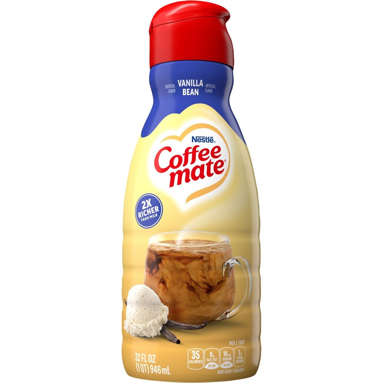 Nestle Coffee Mate Vanilla Bean Liquid Coffee Creamer Shop Coffee