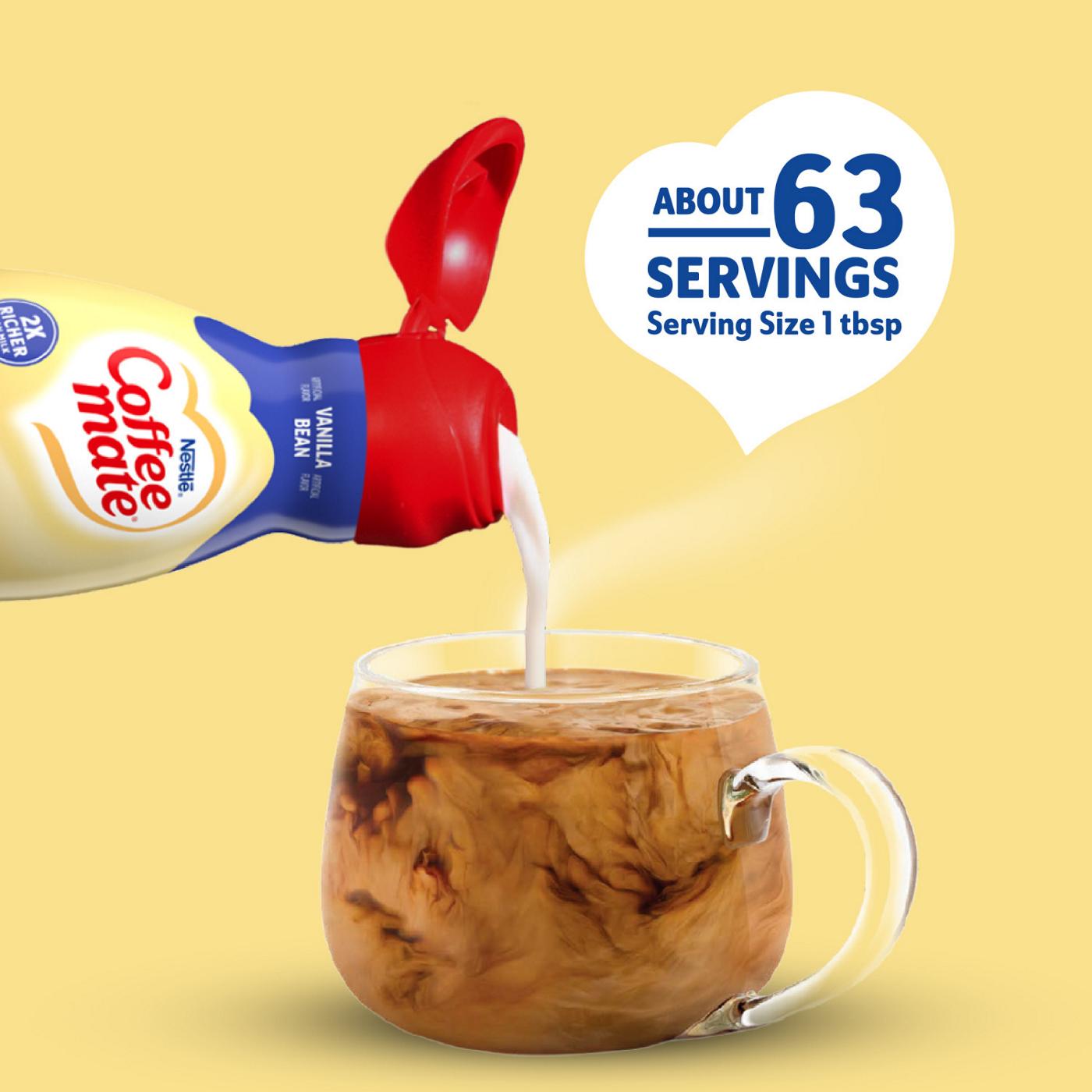 Nestle Coffee Mate Vanilla Bean Liquid Coffee Creamer; image 2 of 7