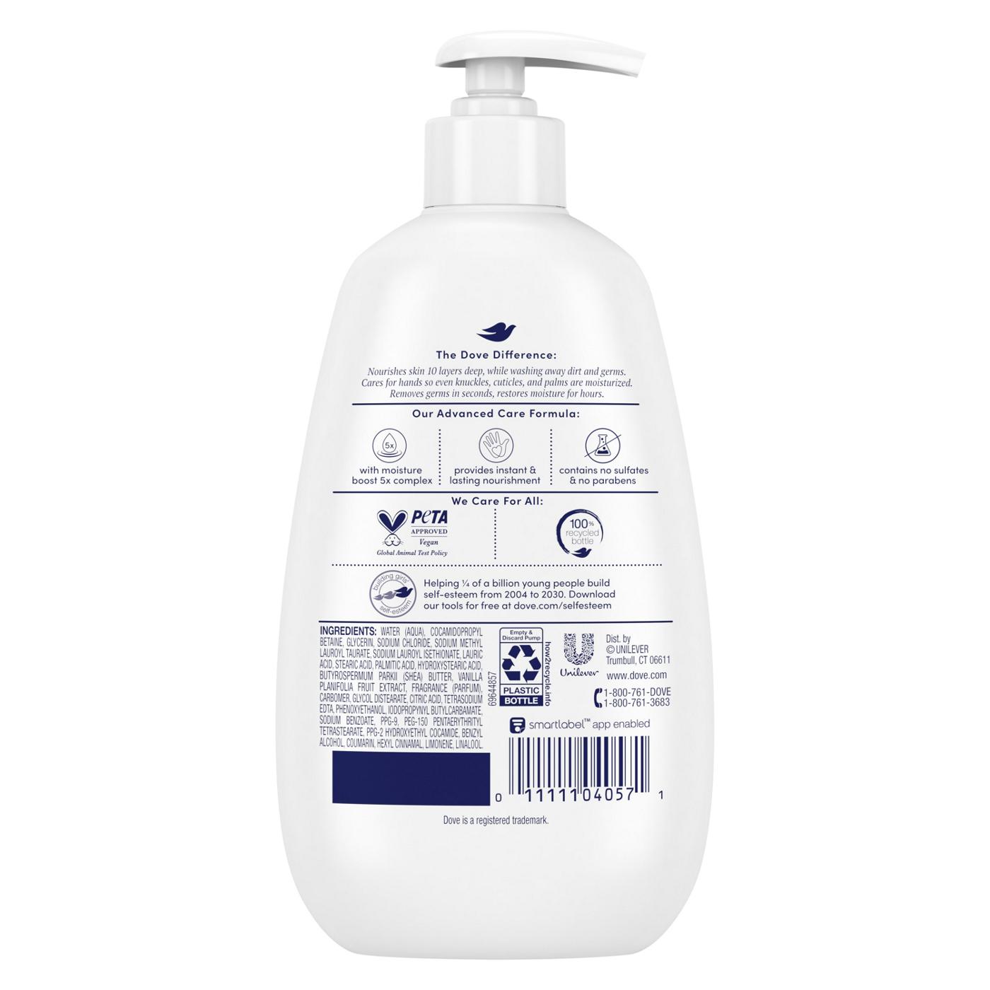 Dove Advanced Care Shea Butter & Warm Vanilla Hand Wash; image 4 of 5