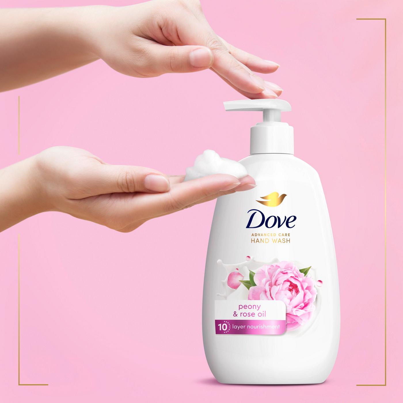 Dove Advanced Care Peony & Rose Oil Hand Wash; image 2 of 6