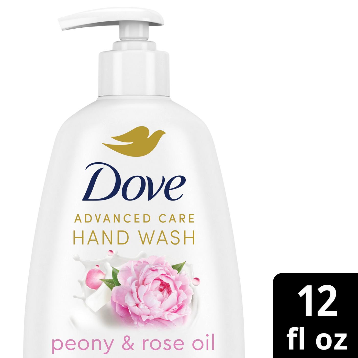 Dove Advanced Care Peony & Rose Oil Hand Wash; image 6 of 6