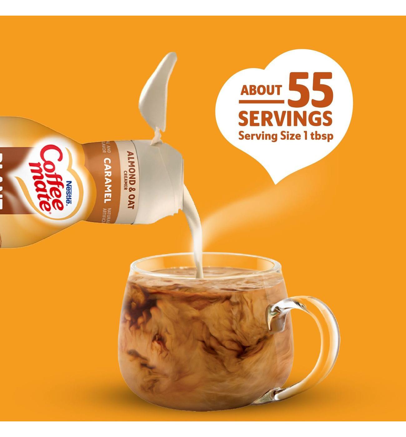 Nestle Coffee Mate Plant Based Almond & Oat Liquid Coffee Creamer