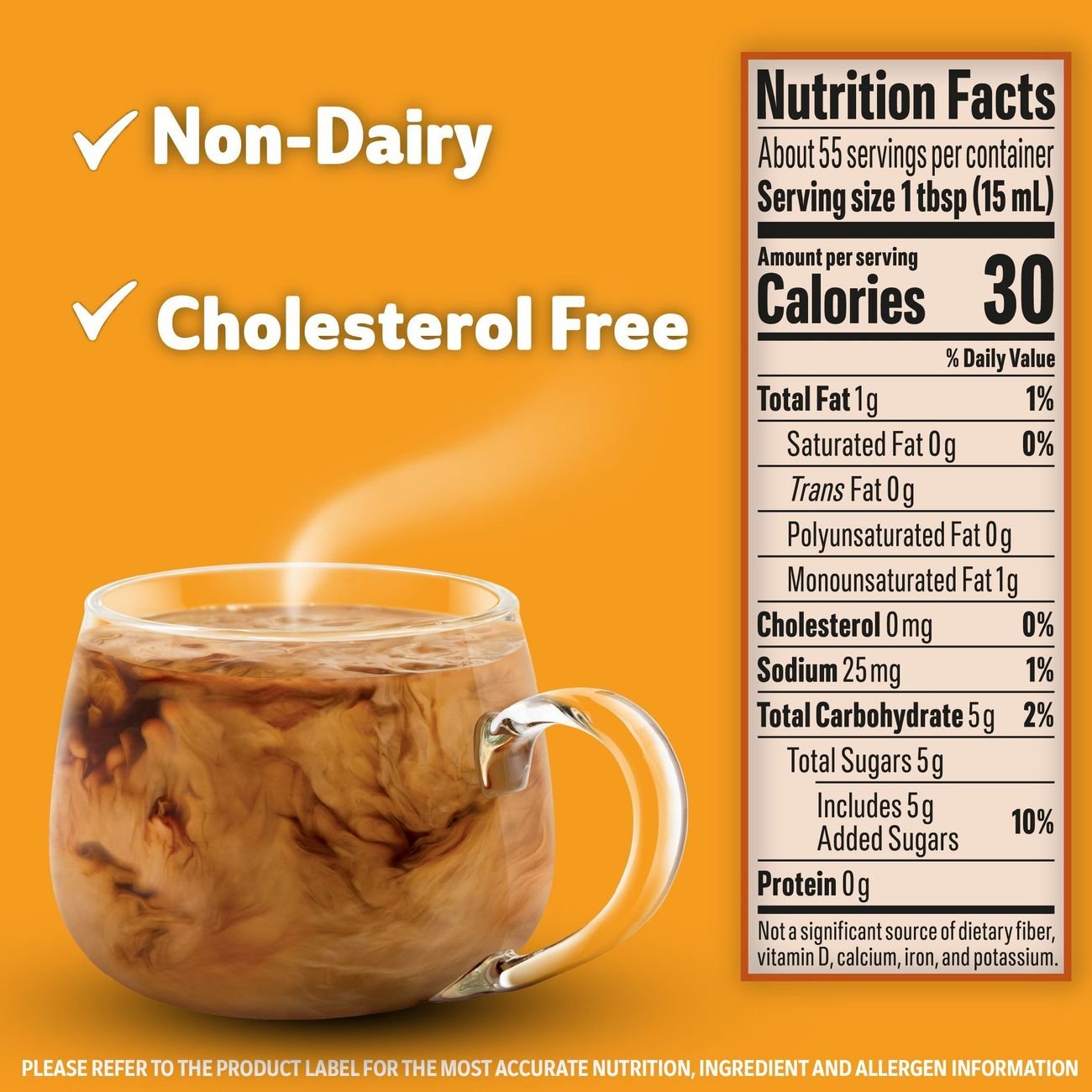 Coffee Mate Plant Based Creamer Nutrition Facts informacionpublica
