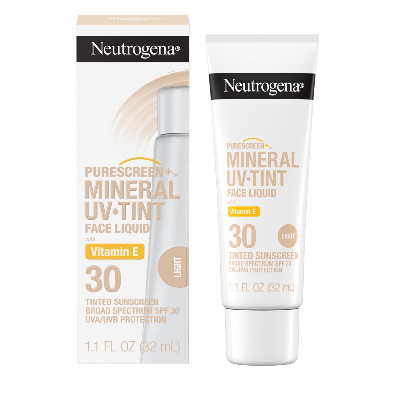 Neutrogena Purescreen+ Mineral UV Tinted Sunscreen SPF 30 - Light; image 6 of 8