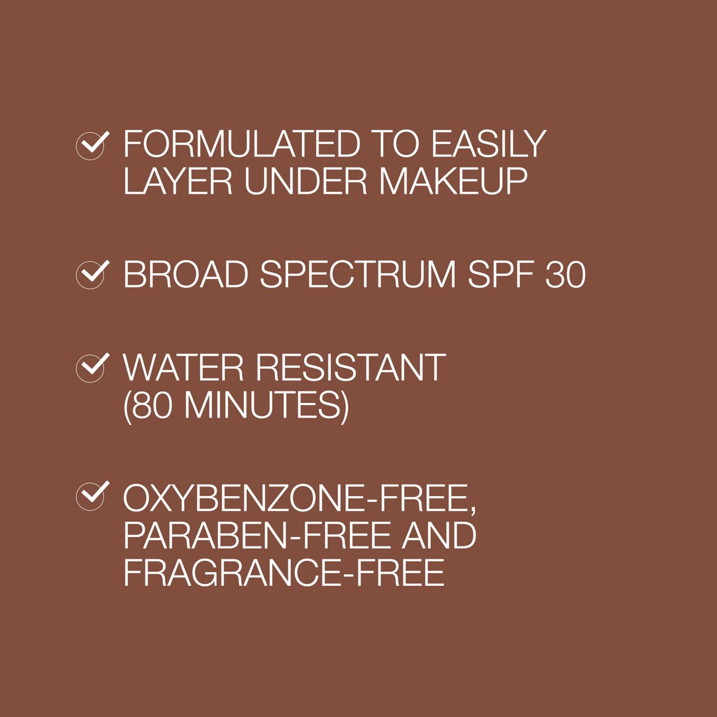 Neutrogena Purescreen+ Mineral Uv Tint Face Liquid With Vitamin E, Tinted Sunscreen Broad Spectrum SPF 30, Deep; image 4 of 8
