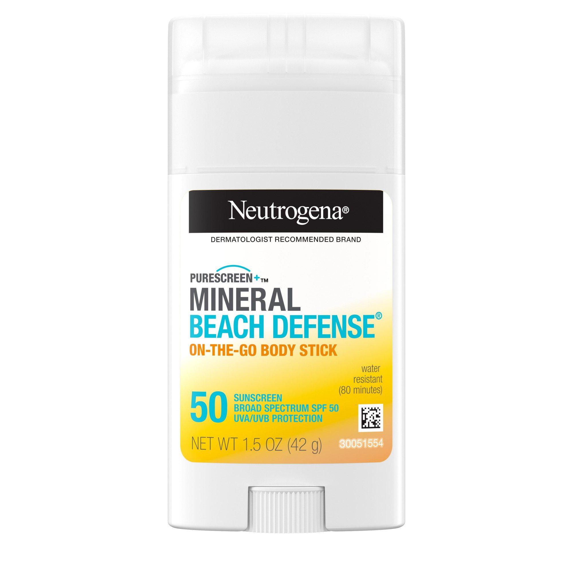 Neutrogena Purescreen+ Mineral Beach Defense OnTheGo Body Stick