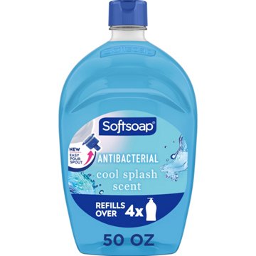 Softsoap Liquid Antibacterial Hand Soap Refill - Cool Splash, 50 oz
