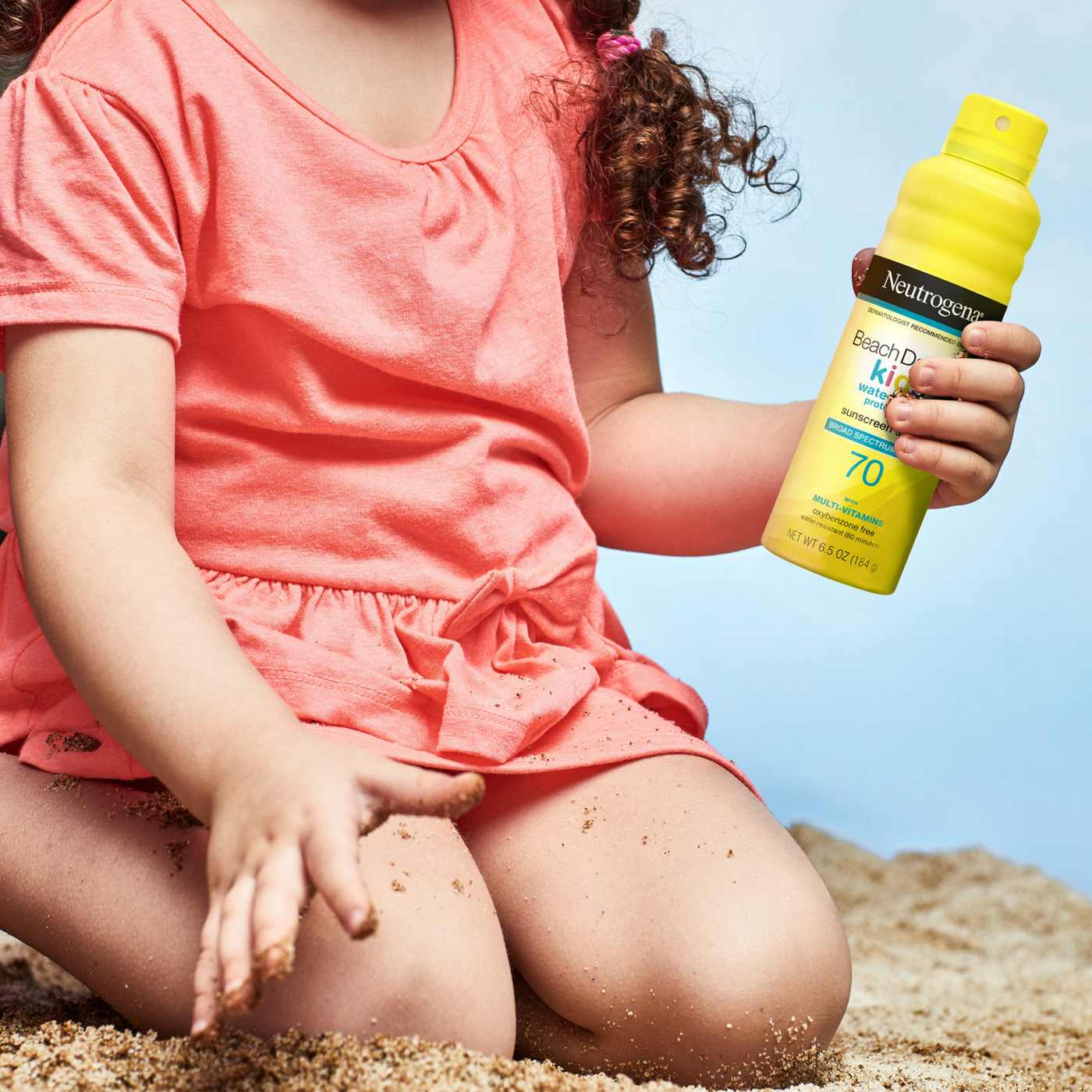 Neutrogena Beach Defense Kids Sunscreen Spray - SPF 70; image 5 of 8