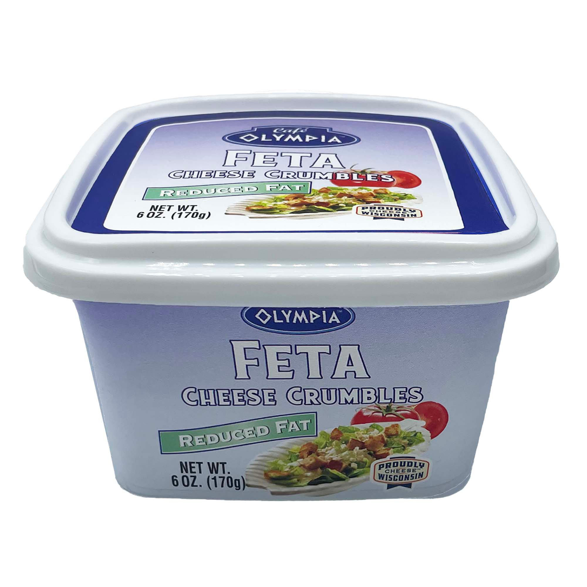 Cafe Olympia Reduced Fat Feta Cheese Crumbles - Shop Cheese at H-E-B