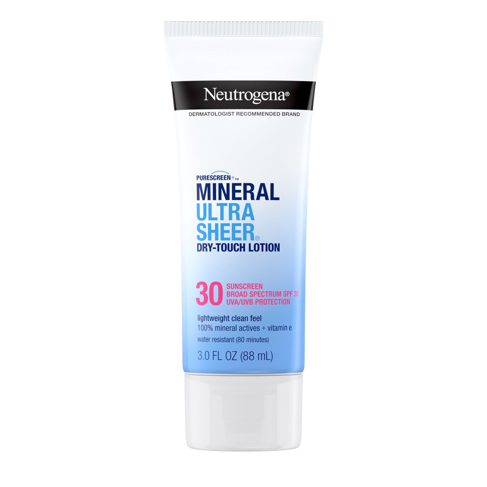 Neutrogena Mineral Ultrasheer DryTouch SPF 30 Sunscreen Lotion Shop