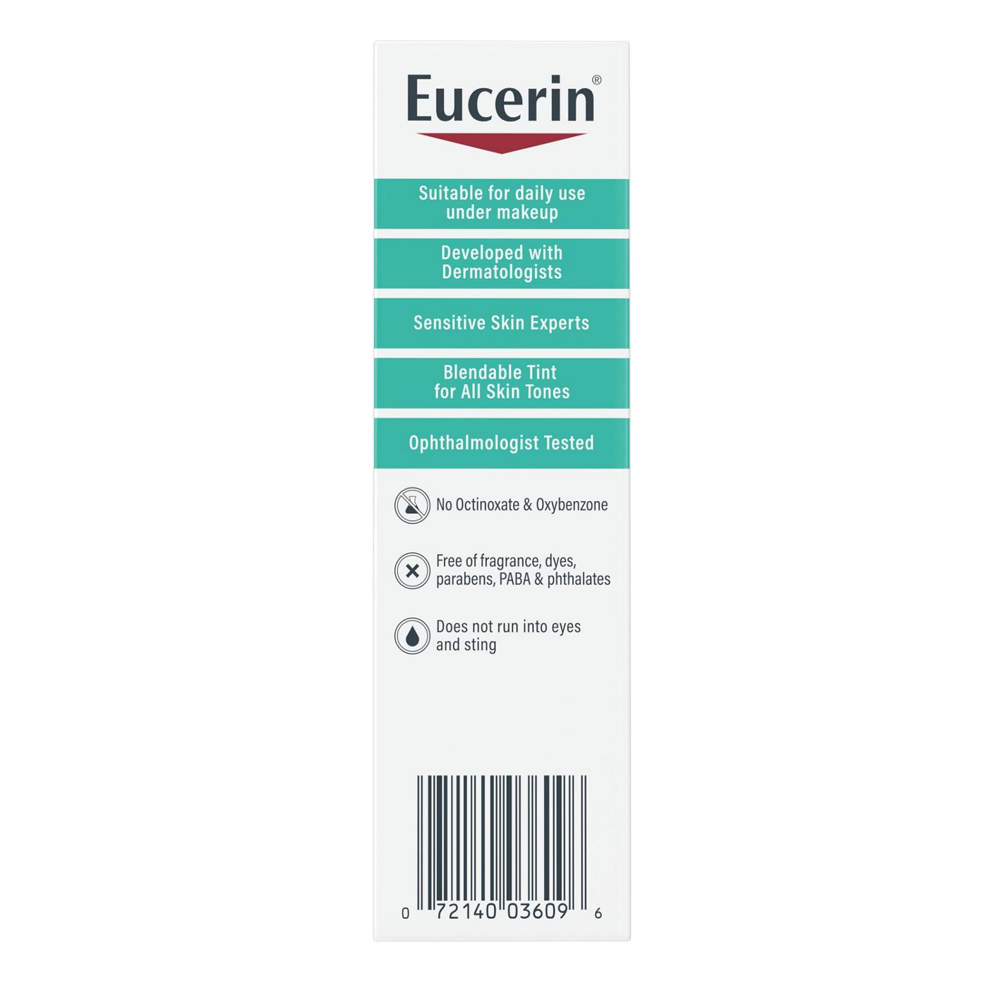 Eucerin Sensitive Mineral Face Lotion Tinted Sunscreen 35 SPF Shop