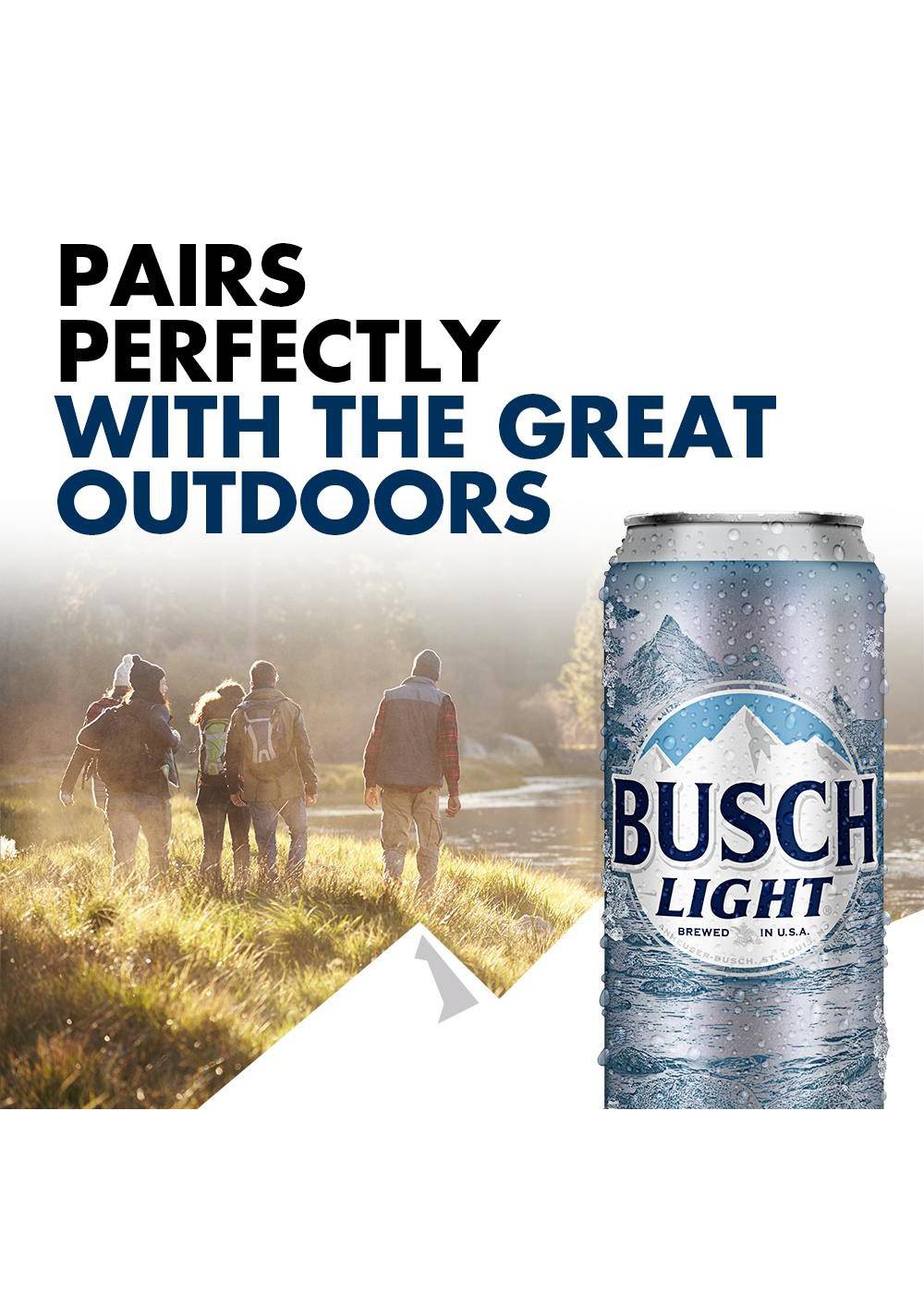 Busch Light American Lager Beer 8 pk Cans; image 2 of 9