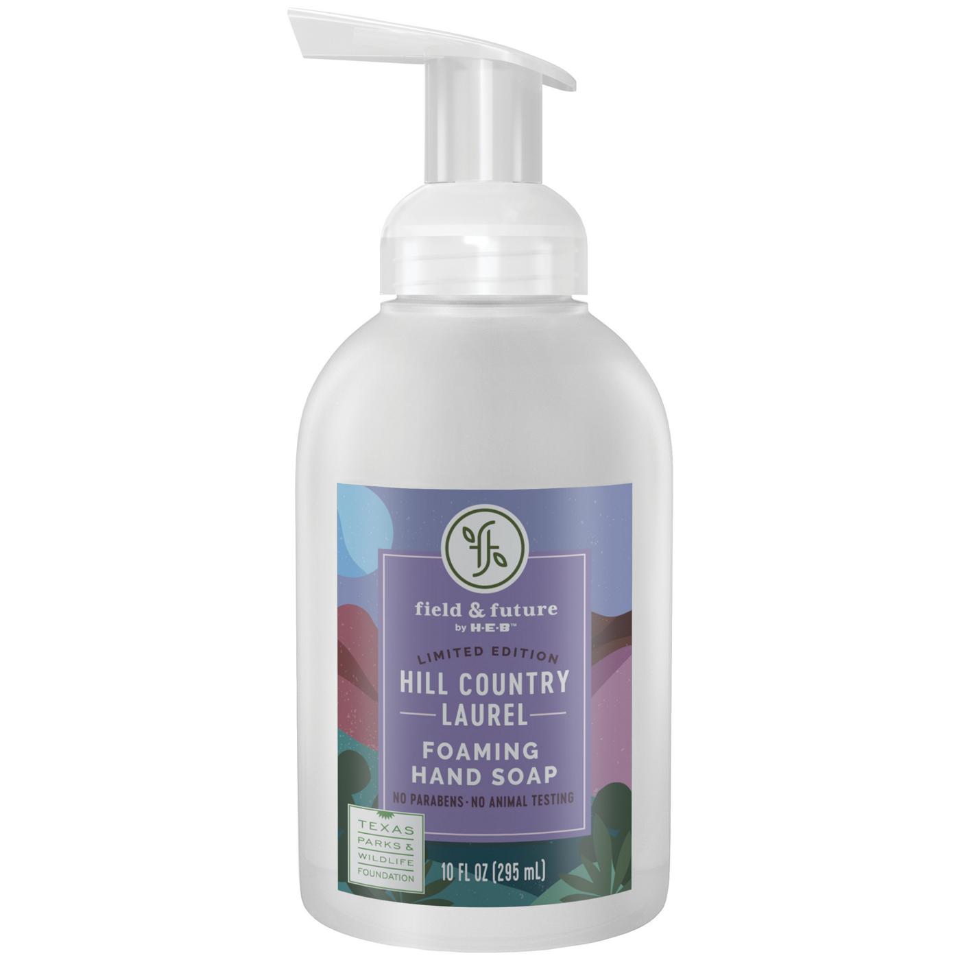 Field & Future by H-E-B Foaming Hand Soap – Hill Country Laurel; image 1 of 3