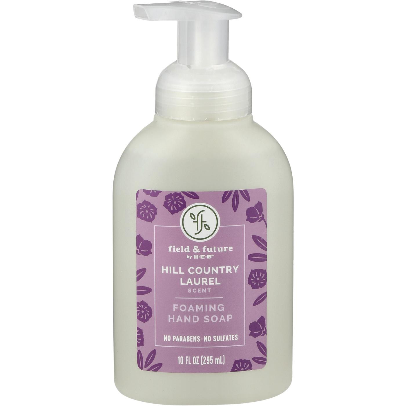 Field & Future by H-E-B Foaming Hand Soap – Hill Country Laurel; image 1 of 4