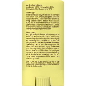 Sun Bum Kids Clear Sunscreen Face Stick - SPF 50