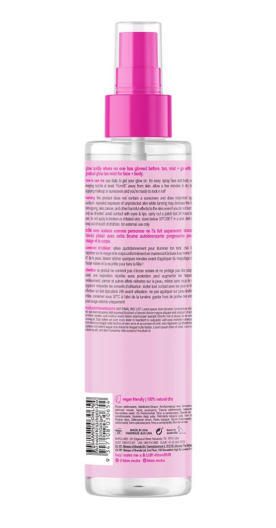 gimme the glow down rosewater dark facial tan mist (6.4oz) gimme the glow down rosewater dark facial tan mist (6.4oz)