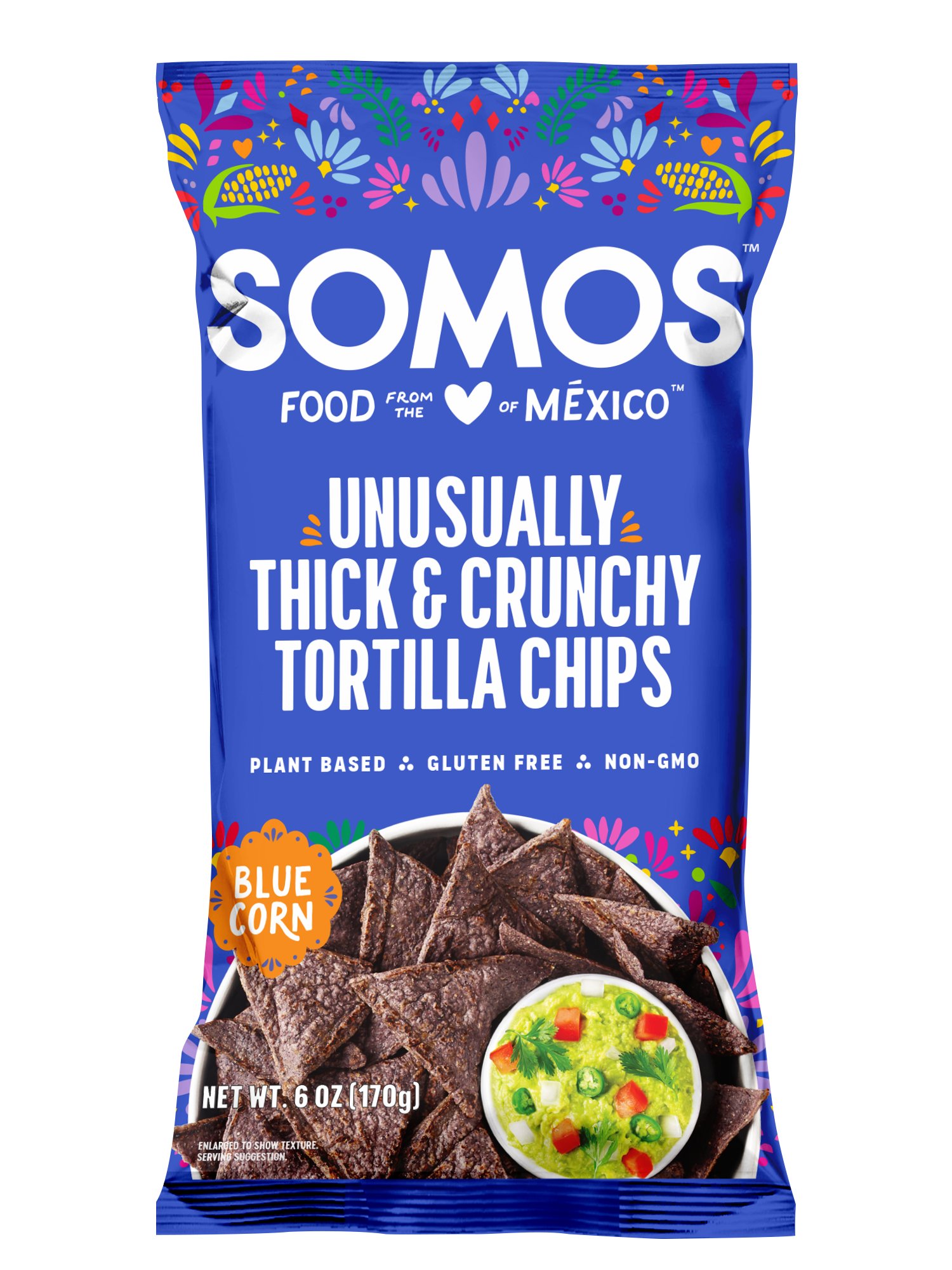 Somos Blue Corn Tortilla Chips Shop Chips at HEB