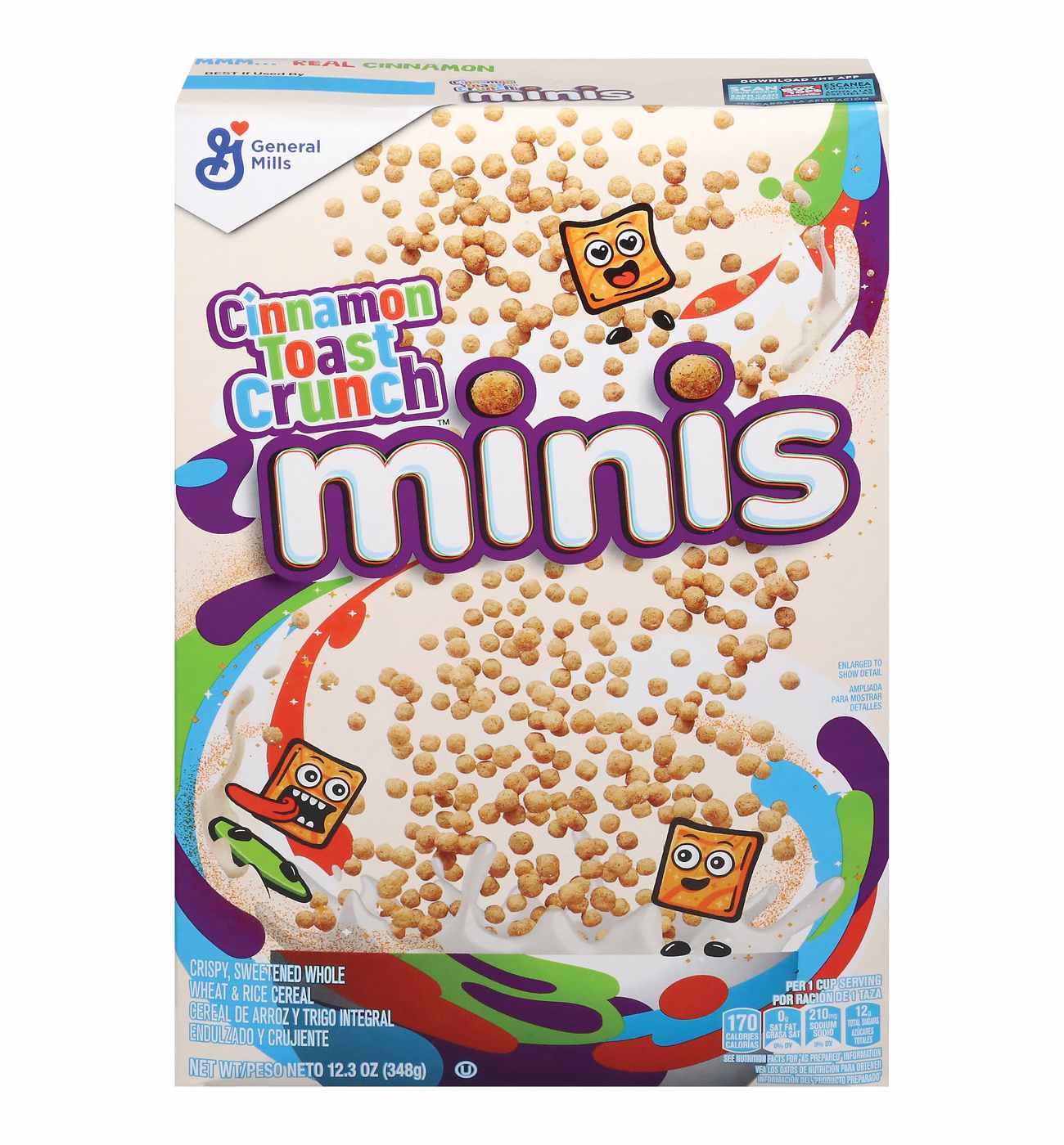 General Mills Cinnamon Toast Crunch Minis Cereal; image 1 of 5