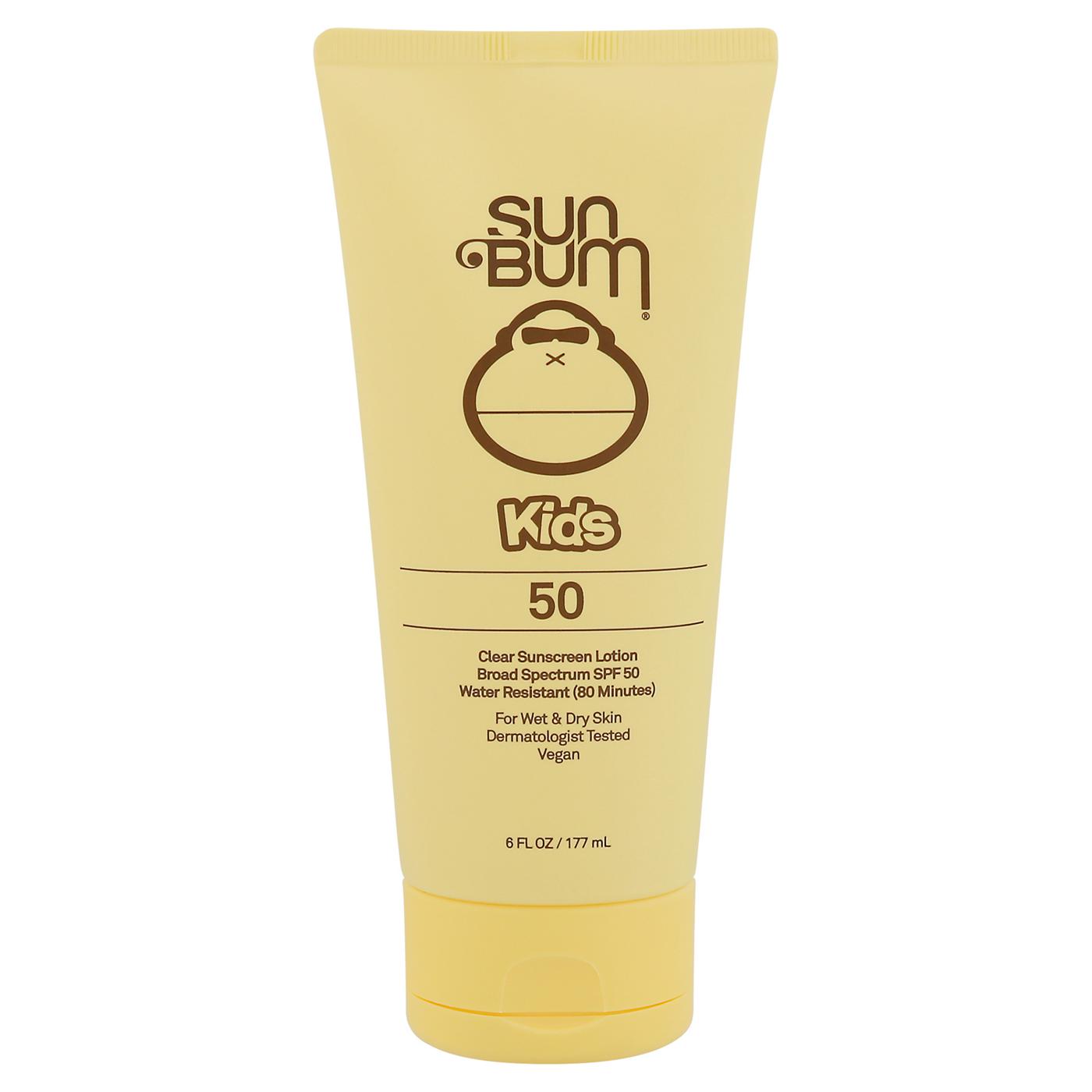 Sun Bum Kids Clear Sunscreen Lotion SPF 50; image 1 of 2