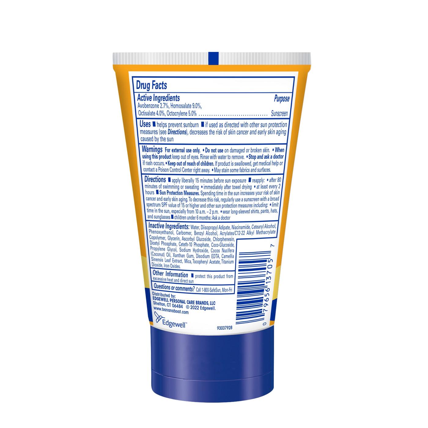Banana Boat Protection + Vitamins Face Sunscreen Lotion - SPF 50+; image 4 of 9