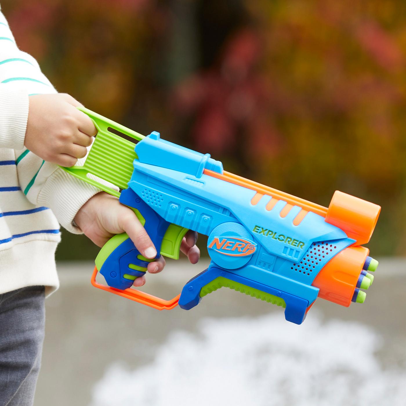 Nerf Elite Jr Explorer Dart Blaster - Shop Blasters at H-E-B