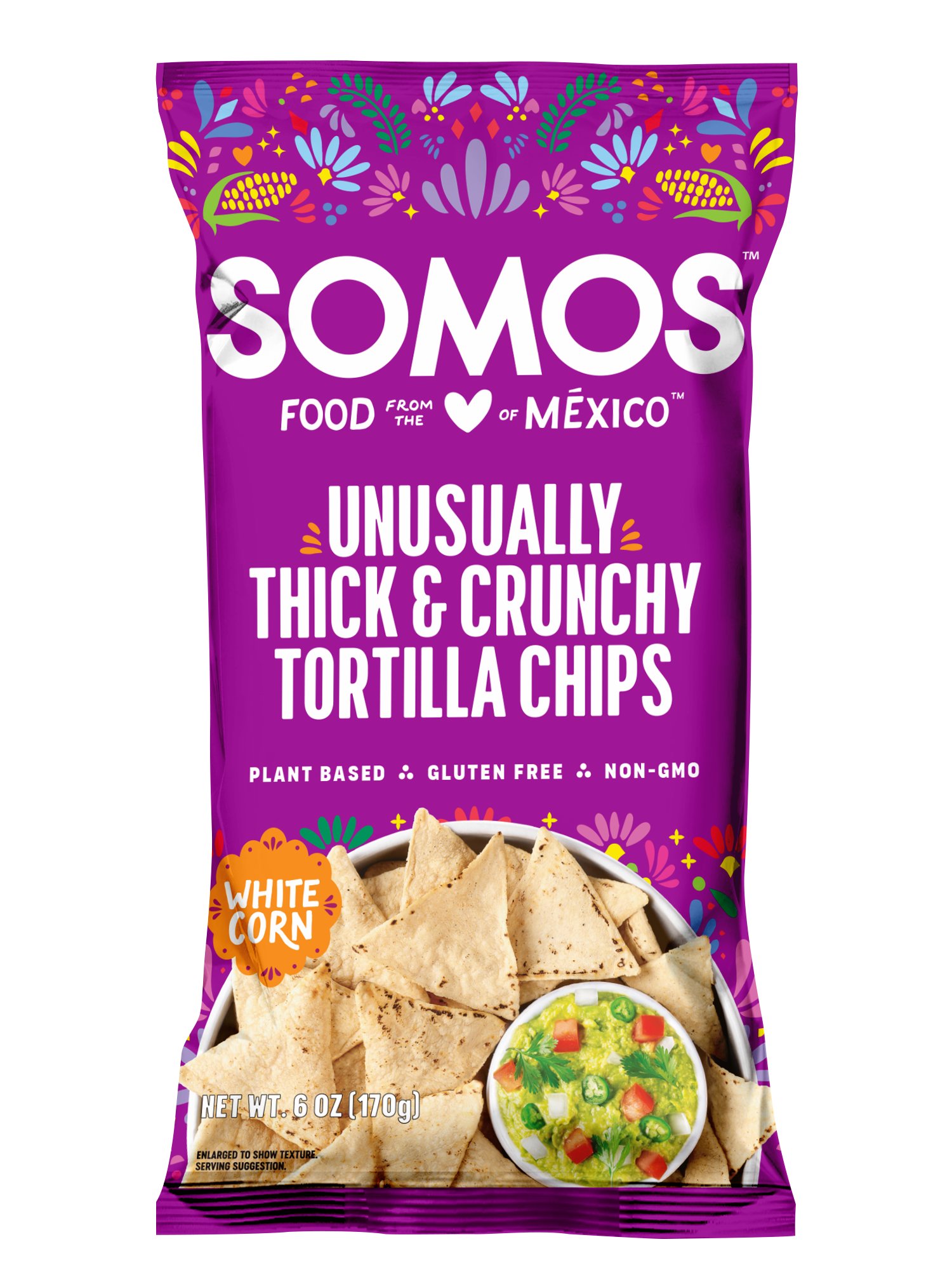 Somos White Corn Tortilla Chips Shop Chips at HEB