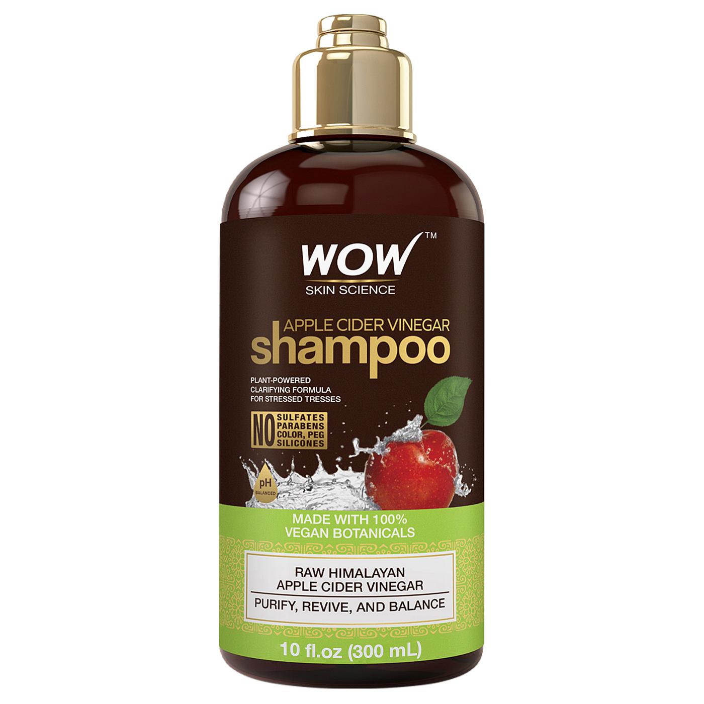 Wow Skin Science Apple Cider Vinegar Shampoo; image 1 of 3