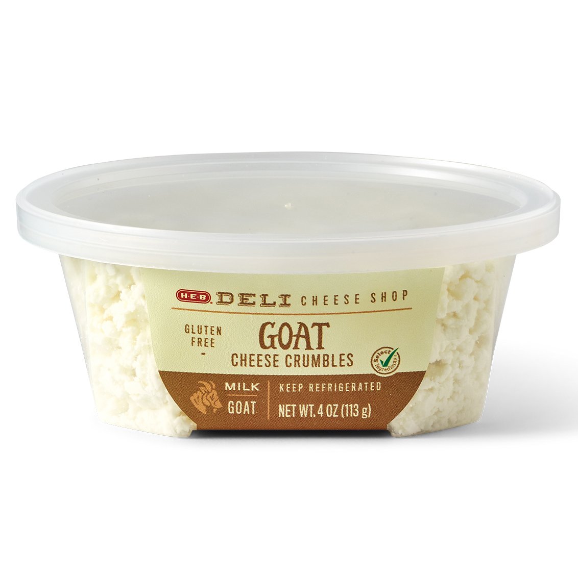 H-E-B Deli Goat Cheese Crumbles - Shop Cheese At H-E-B