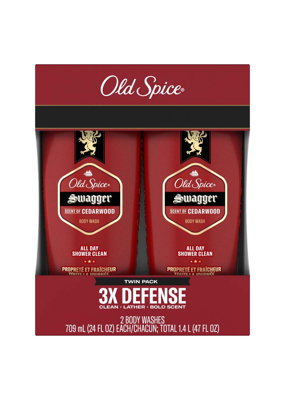 Old Spice Body Wash, Swagger - 887 ml