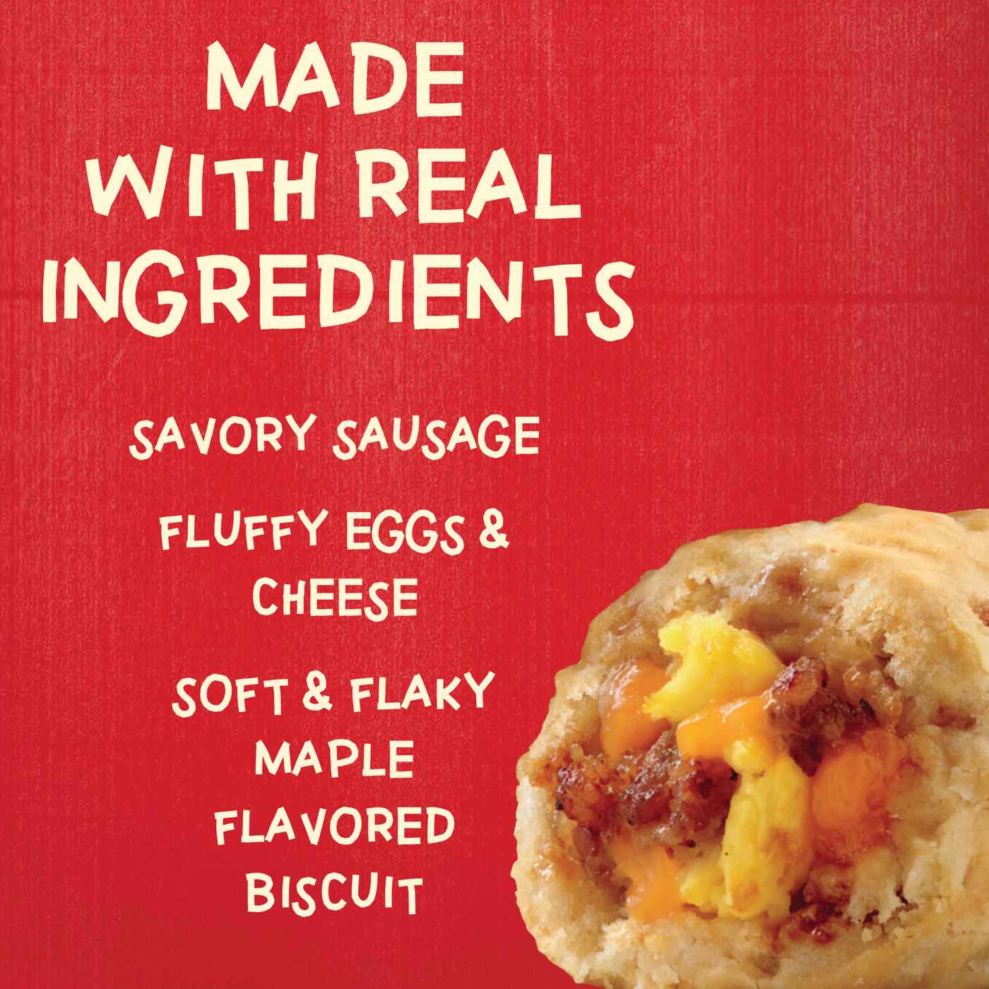 Jimmy Dean Sausage Egg & Cheese Maple Biscuit Roll Ups; image 4 of 4