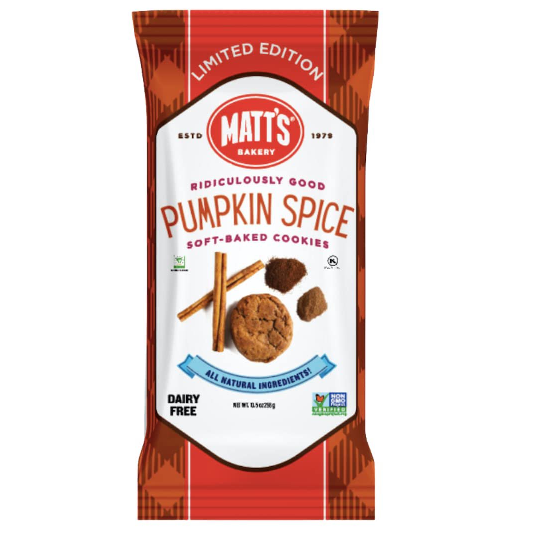 Matt's Bakery Soft Baked Pumpkin Spice Cookies Shop at HEB