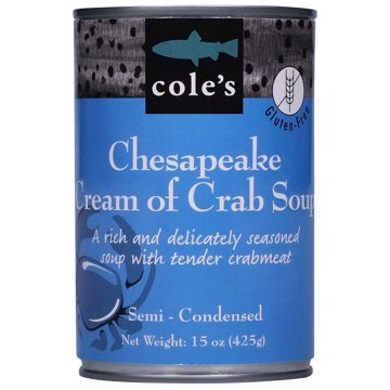 Cole's Chesapeake Cream of Crab Soup, 15 oz