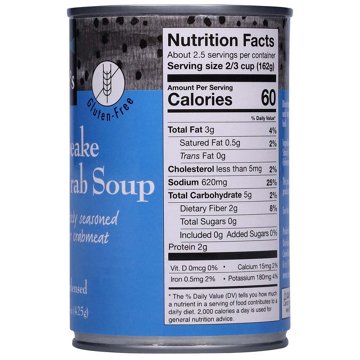 Cole's Chesapeake Cream of Crab Soup, 15 oz