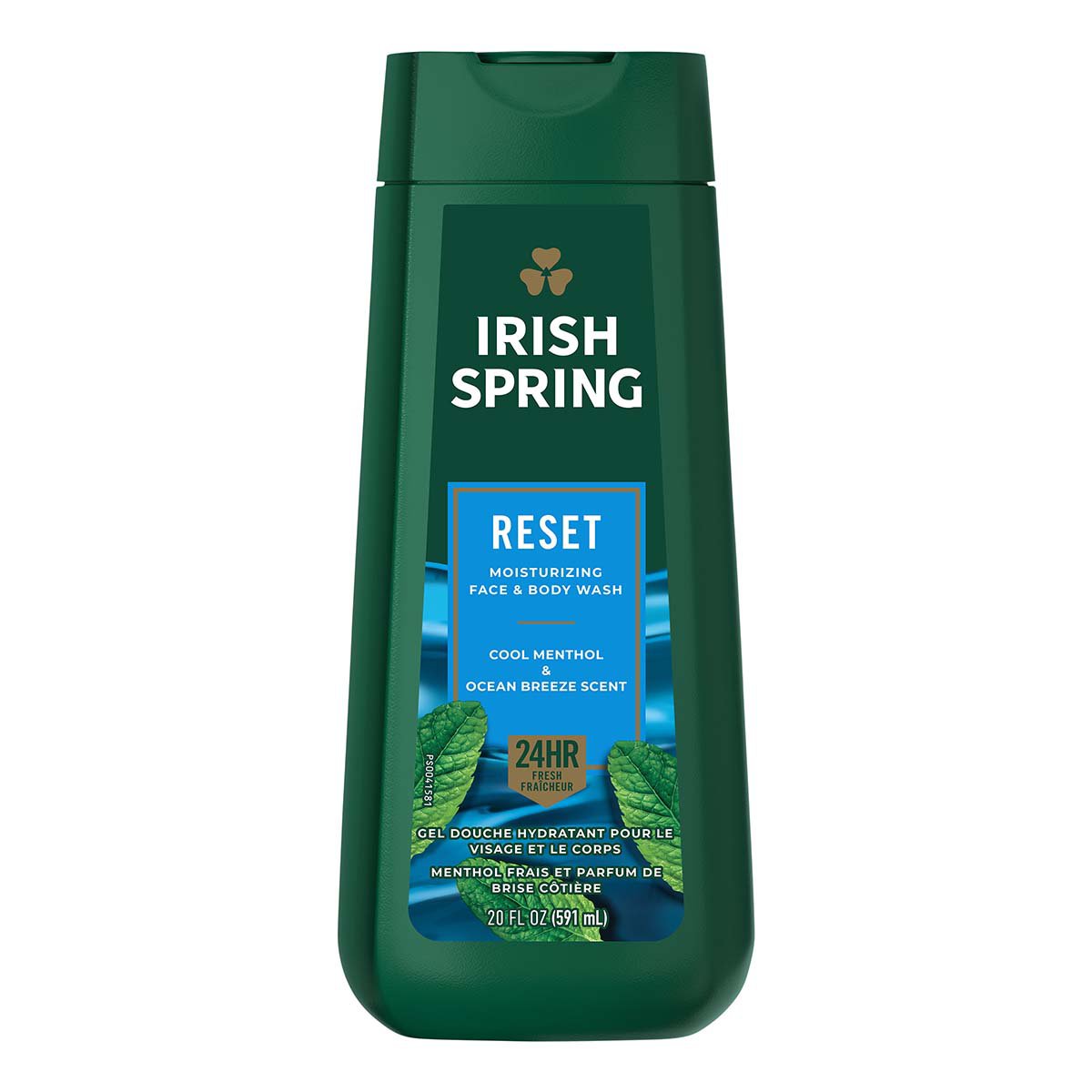 Irish Spring Reset Face & Body Wash Cool Menthol & Ocean Breeze
