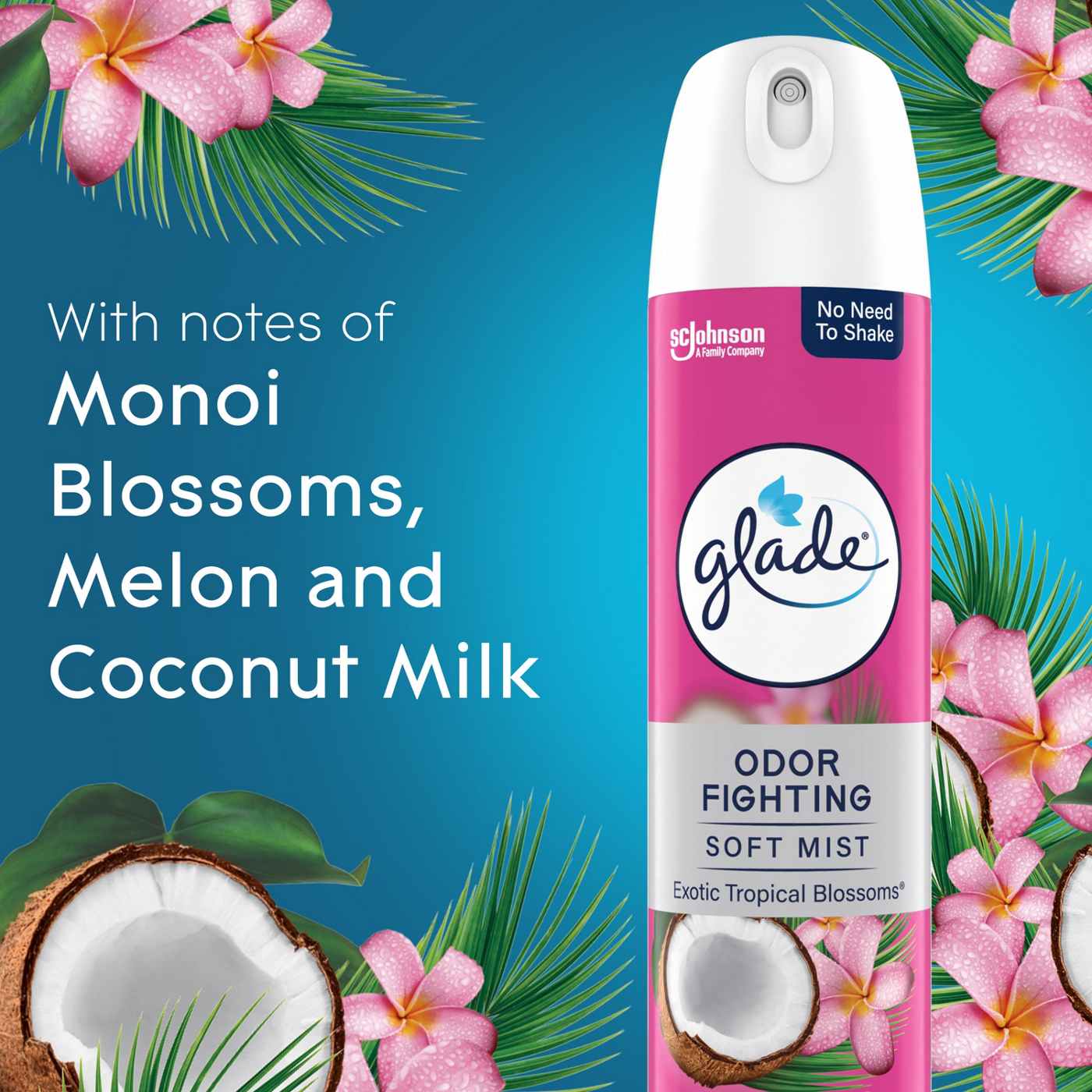 Glade Air Freshener Room Spray - Tropical Blossoms; image 11 of 11