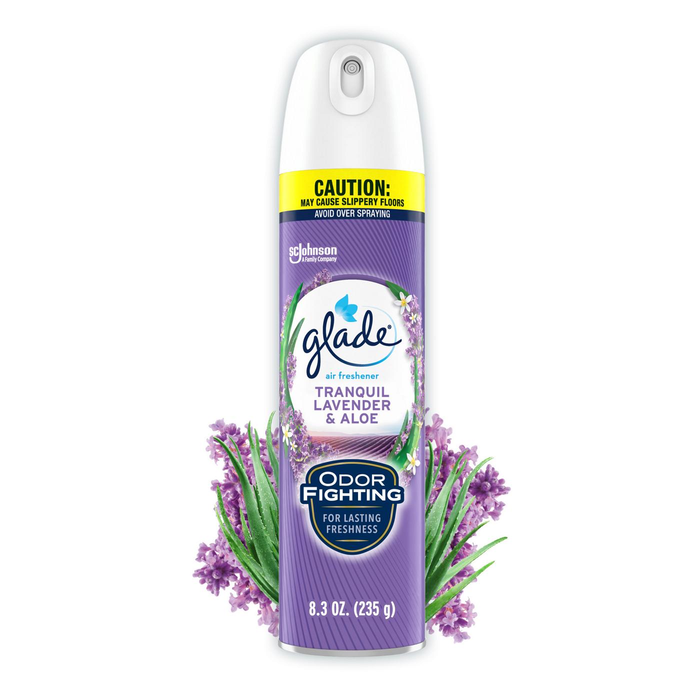 Glade Air Freshener Room Spray - Tranquil Lavender & Aloe; image 3 of 3