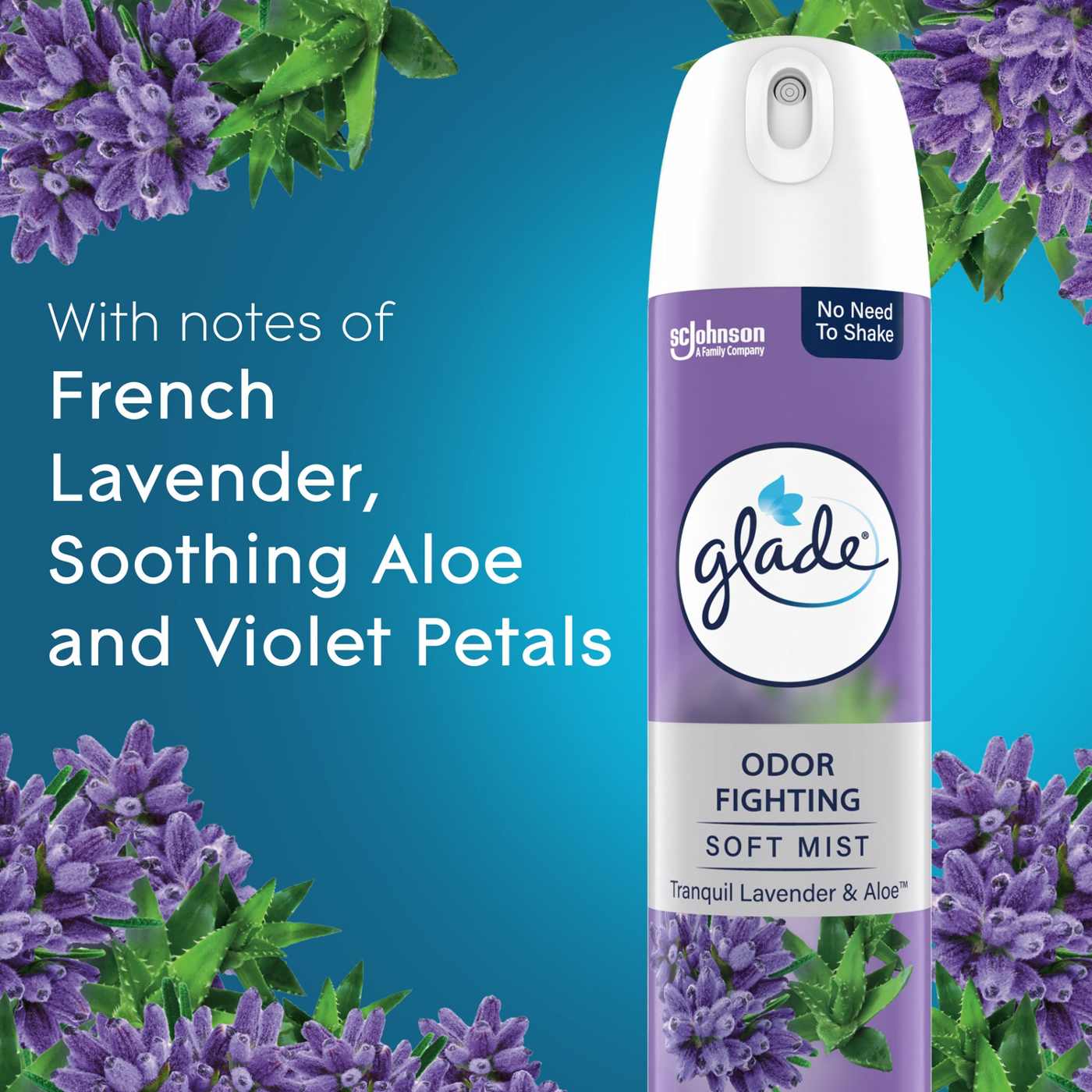 Glade Air Freshener Room Spray - Tranquil Lavender & Aloe; image 11 of 11