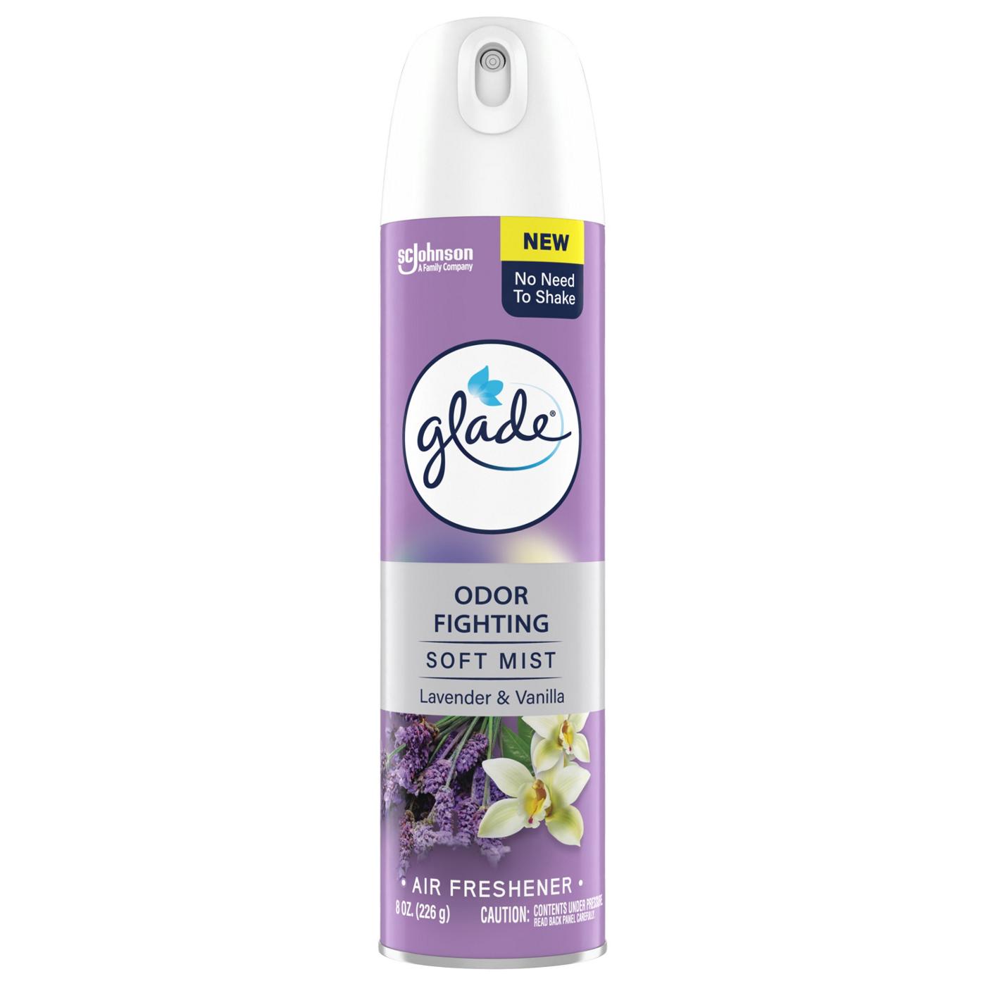 Glade Air Freshener Room Spray - Lavender & Vanilla; image 1 of 8
