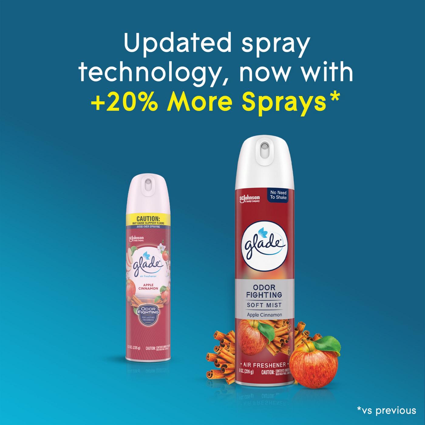 Glade Air Freshener Room Spray - Apple Cinnamon; image 2 of 8